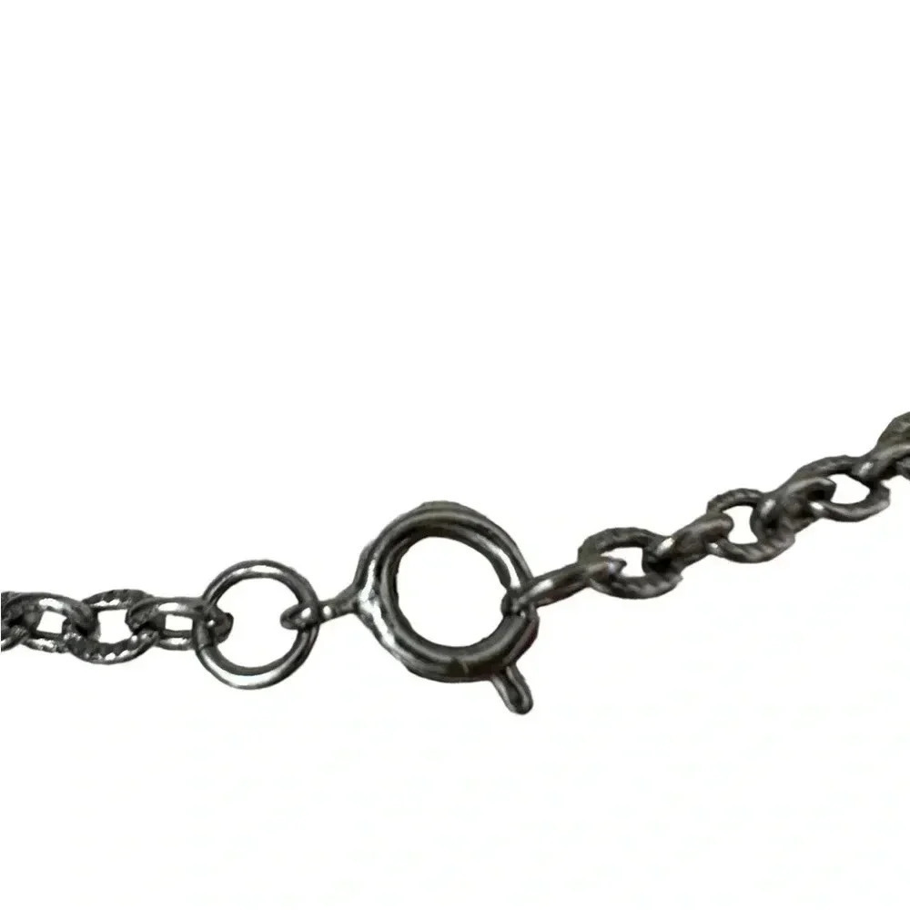 Silver layered necklace women’s jewelry - Picture 3 of 3